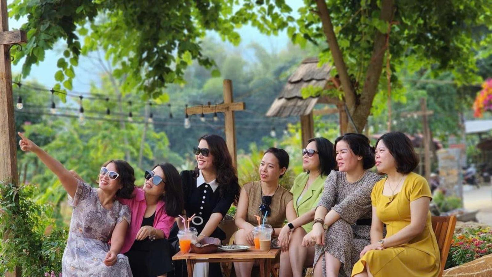 Mai Chau Moment Spa & Resort Exterior foto