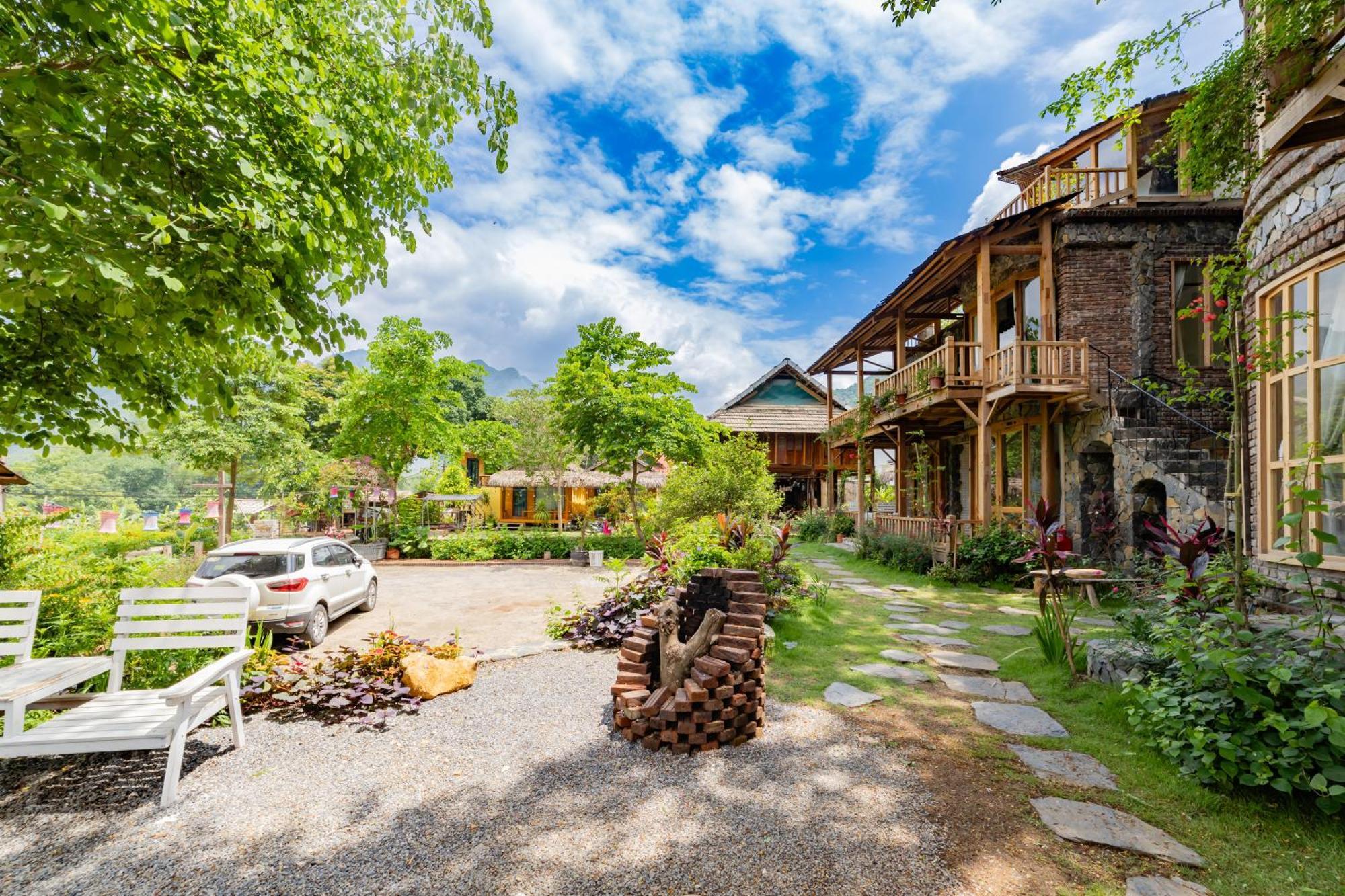Mai Chau Moment Spa & Resort Exterior foto